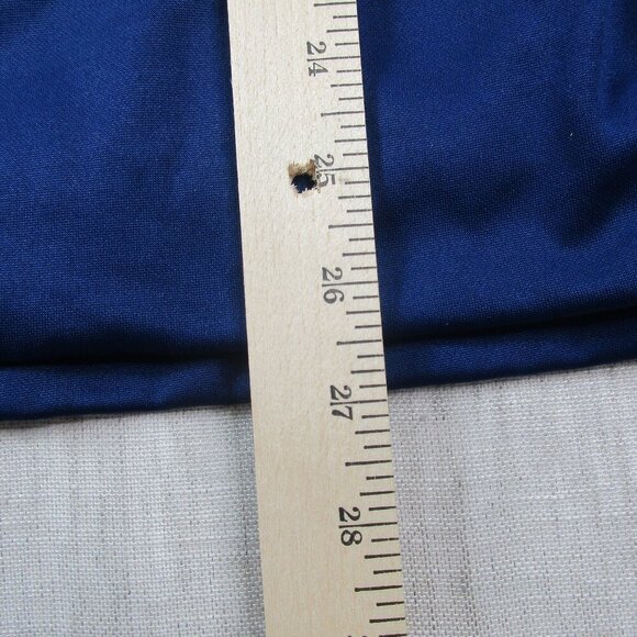 Nike Dri-Fit Hoodie Mens Medium Blue Stretch Swoosh Logo Long Sleeve Drawstring - Picture 8 of 8